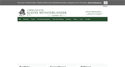 Desktop Screenshot of kleine-muensterlaender.org